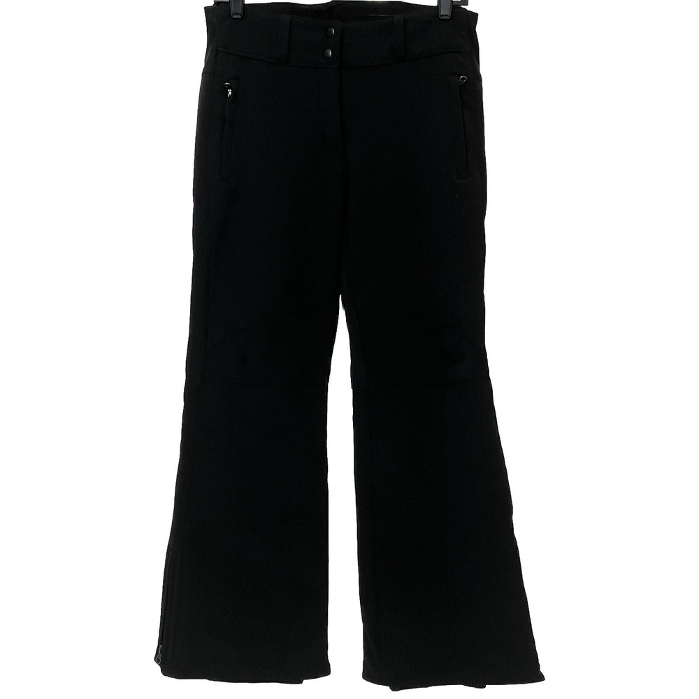 Polar‎ Edge Ski Pants Zip Leg Black Water Resistant Snow & Ski Women Size Medium